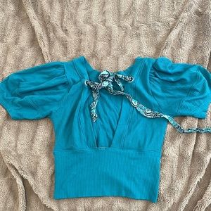 Free people tie top